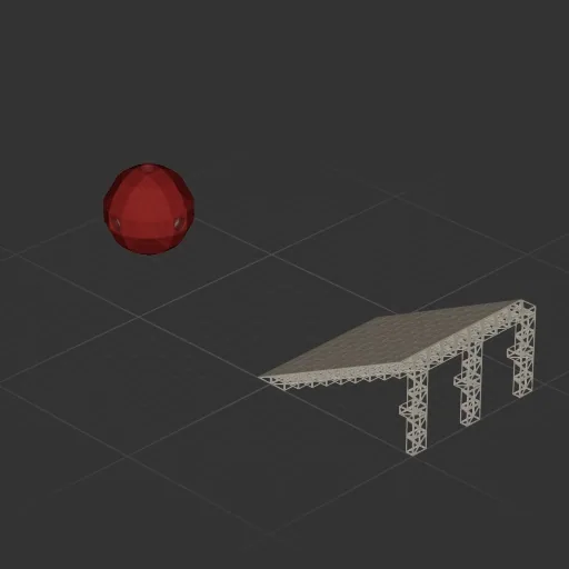 Rolling Buck Ball With Ramp